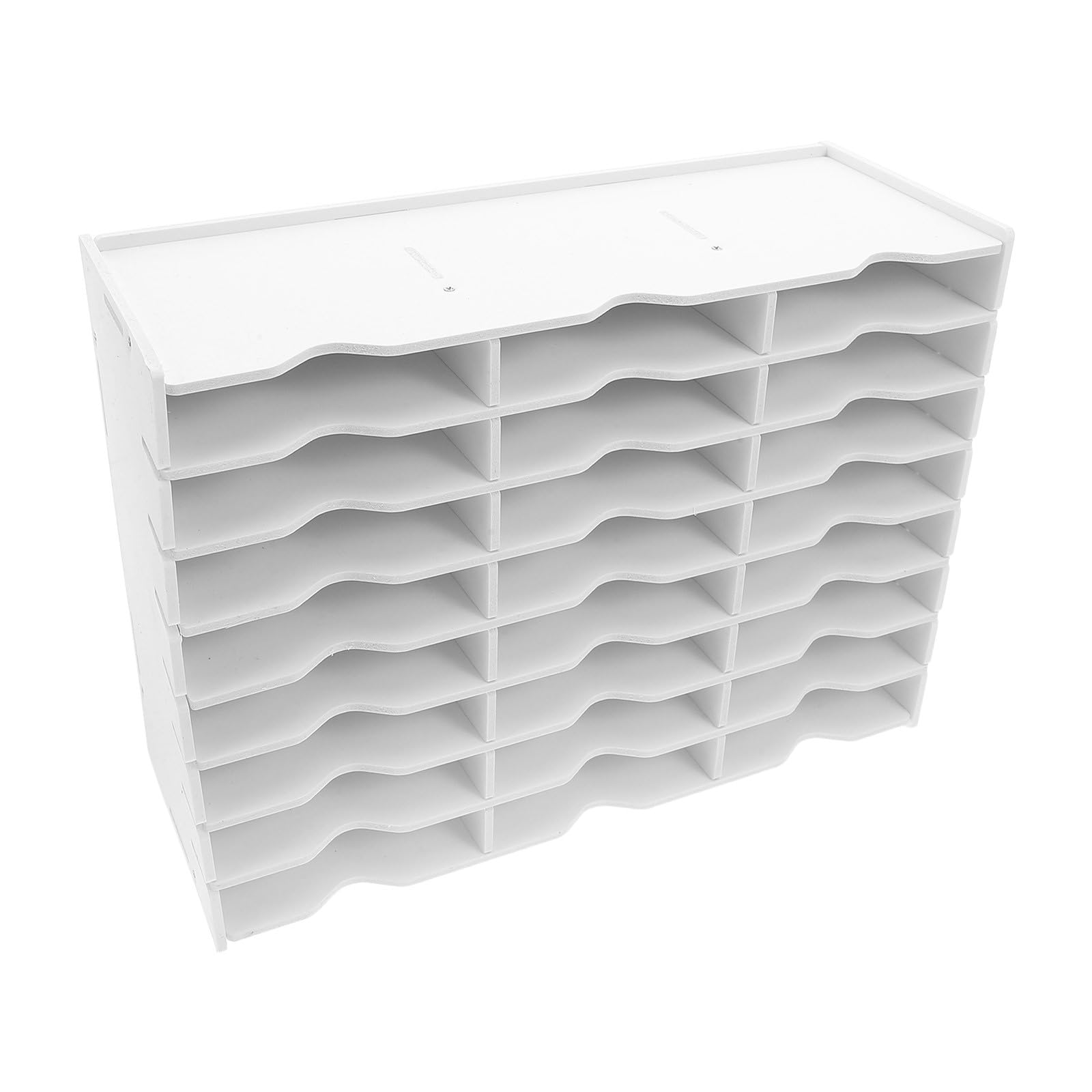 Organizer da Scrivania con Scomparti Contenitore Sundry e Porta Documenti Compatto per Telefono Timbri e Cancelleria Scaffale Desktop Multifunzione per Ufficio Casa e Artigianato
