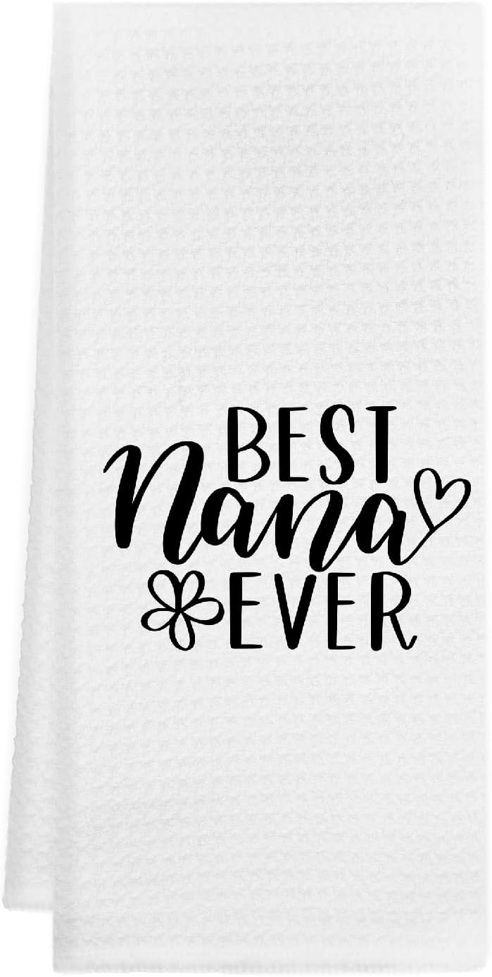 Best Nana Ever Kitchen Towels Dishcloths,Best Grandma