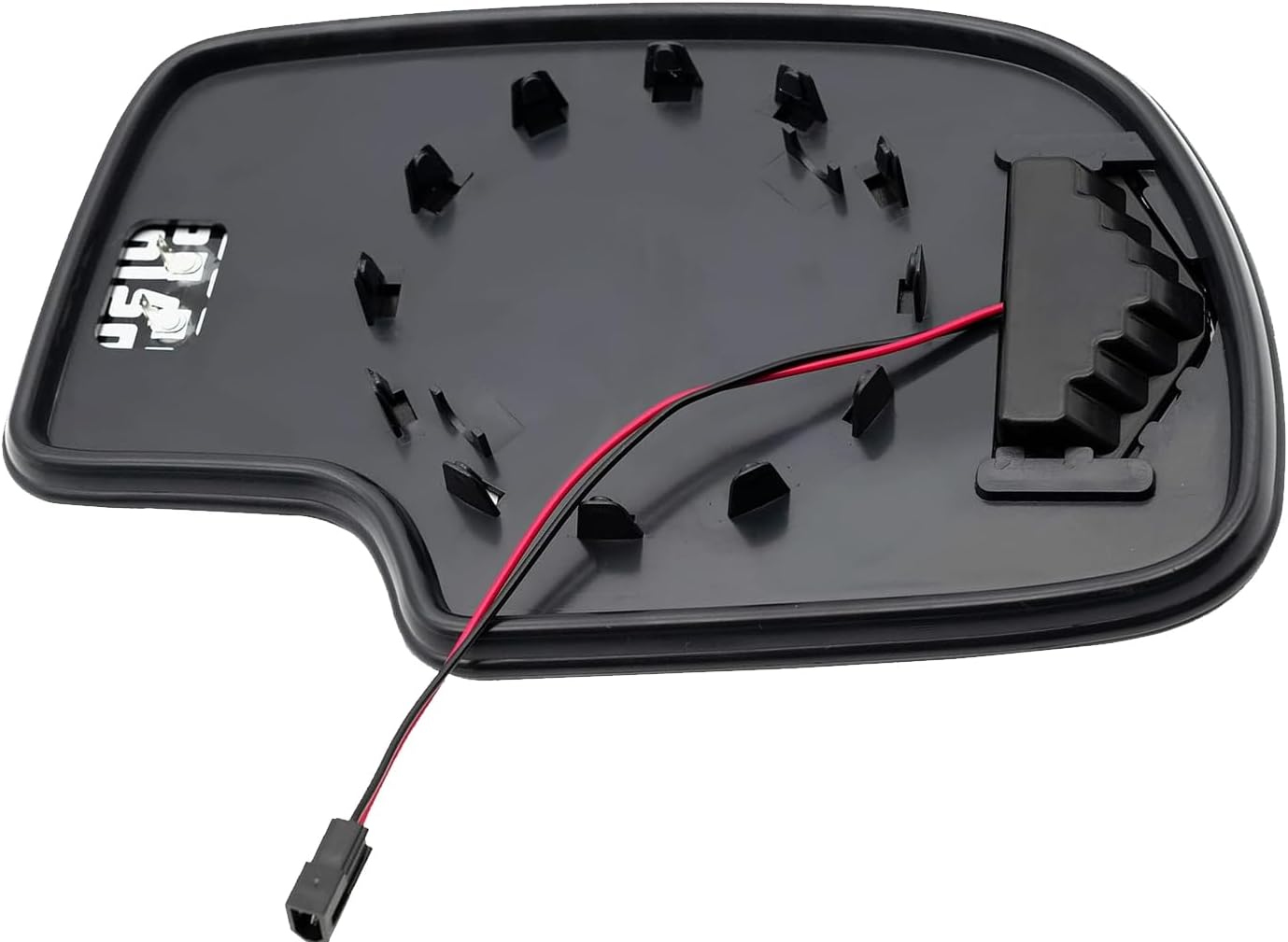 EAP Driver Side Mirror Glass Compatible with Silverado, Sierra, Yukon, Tahoe, Suburban, Escalade, Avalanche 1999-2007, Heated with Turn Signal 88944391
