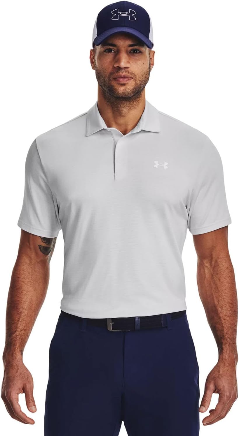 Under Armour - Mens Playoff 3.0 Stripe Polo, Color White (100), Size: XX-Large x Tall