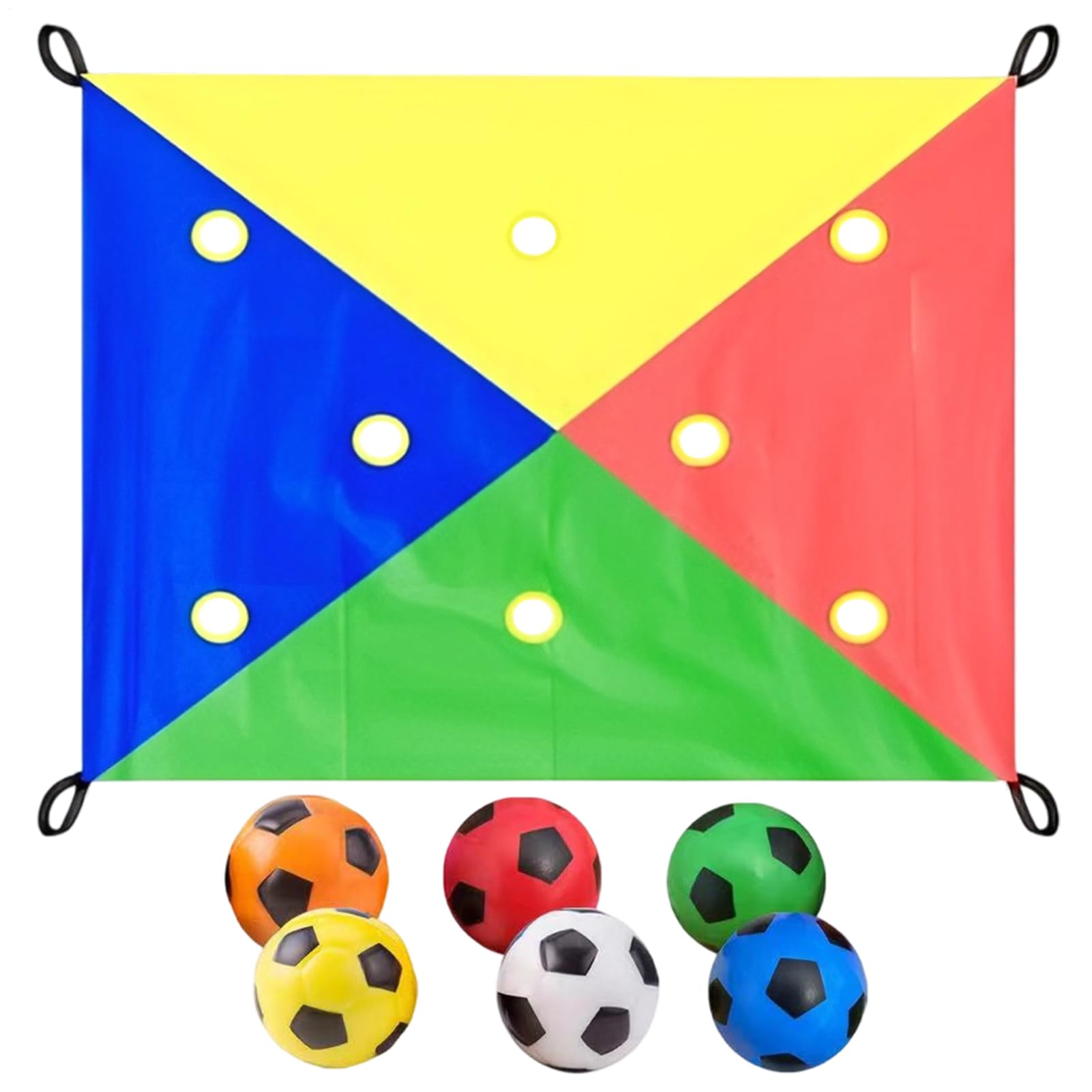 Teambuilding Aktivitäten - Teamwork Interaktives Spielzeug für Kinder | Mehrspieler Outdoor Lochplane Spiel Für Schule Reisen Klassenzimmer Geburtstagsfeier Camping Erwachsene Kinder Sowie Teambuildin