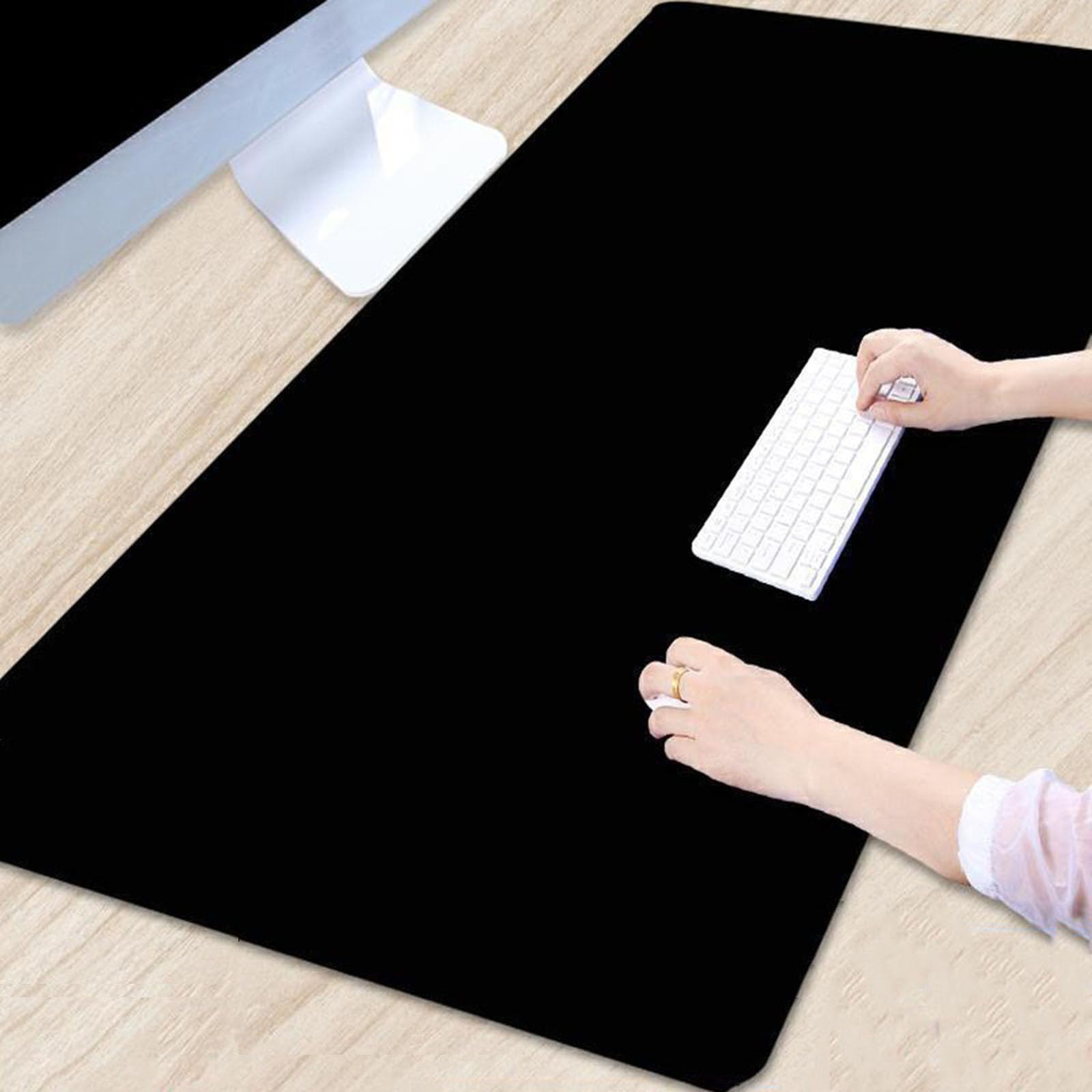 Tappetino per mouse esteso, per tastiera e mouse da 76,2 x 33 cm, migliora la tua esperienza di gioco con il tappetino da scrivania, impermeabile e facile da pulire, privo di lanugine, ideale per