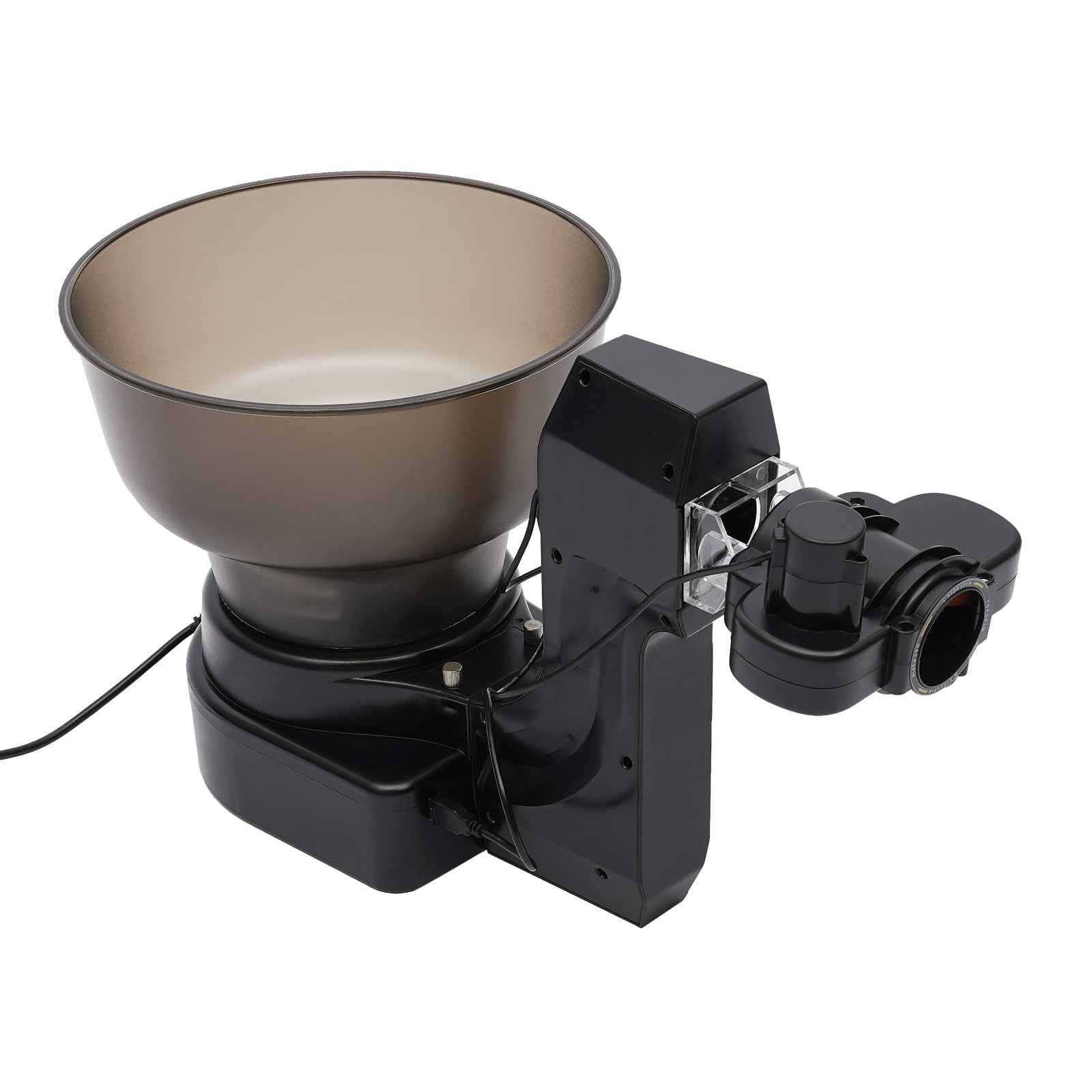 DCEHKR Automatic Table Tennis Robot 36W Tennis-Ball-Machine Automatic Table Tennis Robot with 2 Wheels Drive Ping Pong Table Tennis Robot Ping Pong Training Machine/US Stock