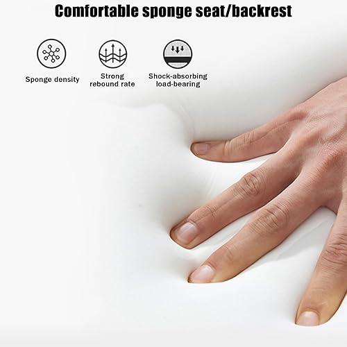 Miniatura 5 de YVYKFZD Oficina Recepción Sala de Club Mesa, Pequeña Mesa de Conferencia, Mesa de Comedor Cuadrada Cocina Mesa de Comedor Nórdico Mesas y Sillas Bar