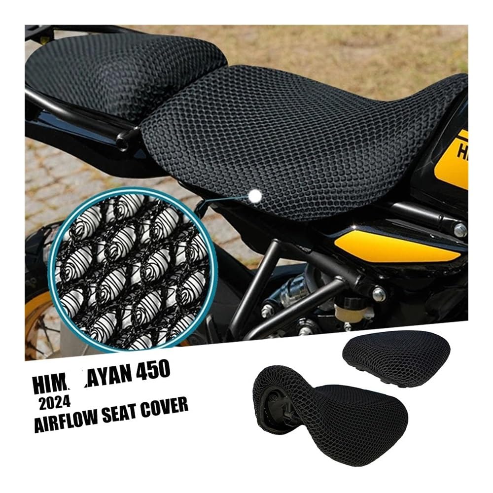 Coprisella Scooter Sella Per Moto Con Cuscino In Rete 3D A Nido D'ape Per Himalayan 450 2024