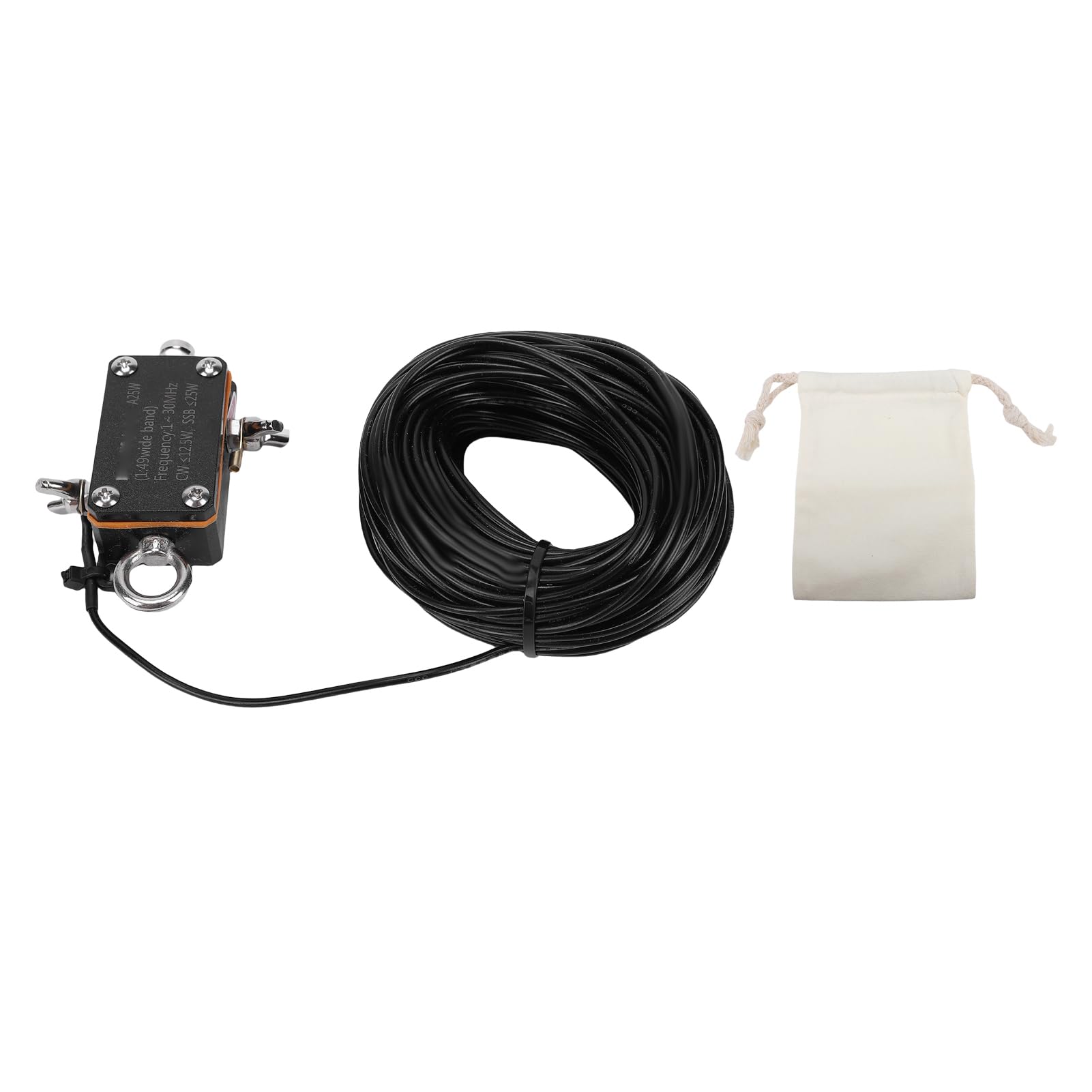 Antenas Portátiles de Corta, Fáciles de Instalar, Antenas de Radio Alimentadas con Extremo HF de PVC para Actividades Al Aire Libre, 1-30MHZ
