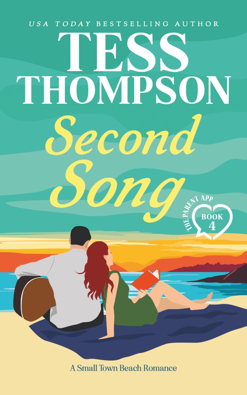 Second Song (A Small Town Beach Romance): The Parent App - Book 4
