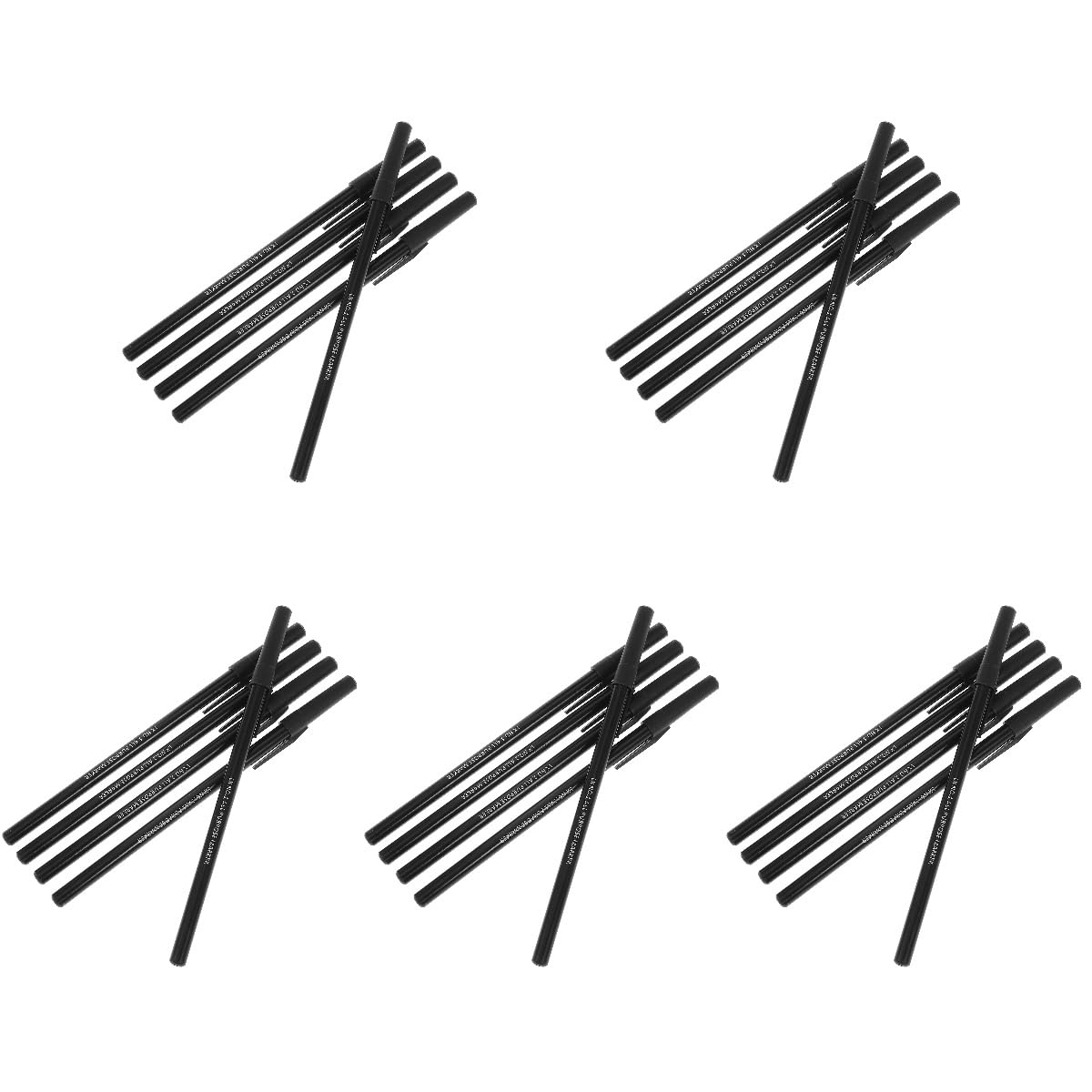 DOITOOL 25 Piezas Rotuladores para Ropa Impermeables Marcadores Permanentes Multiusos para Etiquetado Lavandería para Ropa y Textiles