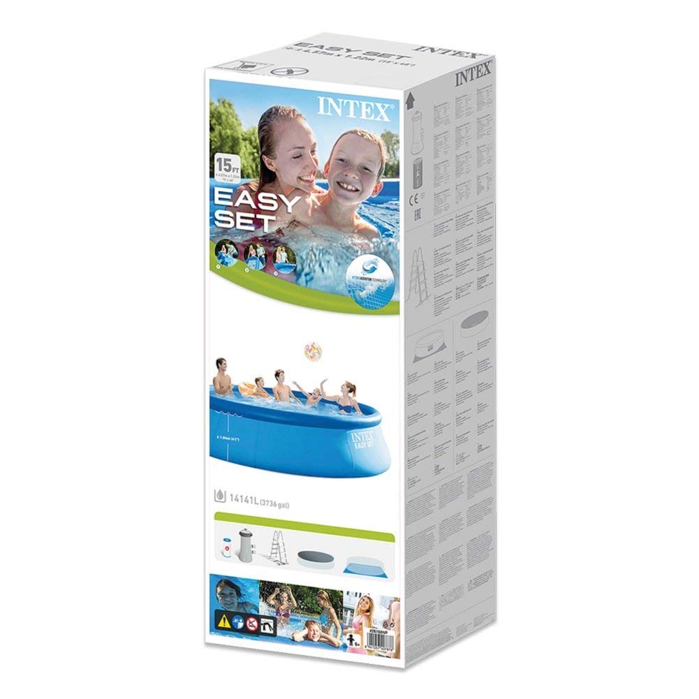 Intex - Piscina Easy Set con depuradora