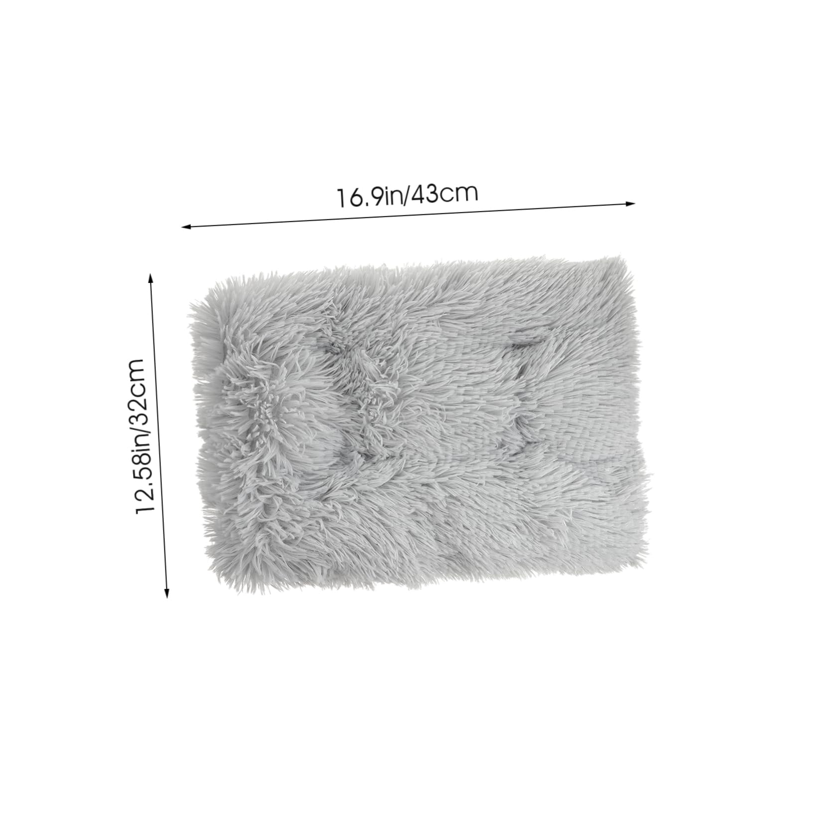 HAPINARY 1Pc Cozy Cat Cushion Mat Warm Dog Pad for Pets Soft and Breathable Sleeping Mat for Kittens and Puppies Random Design