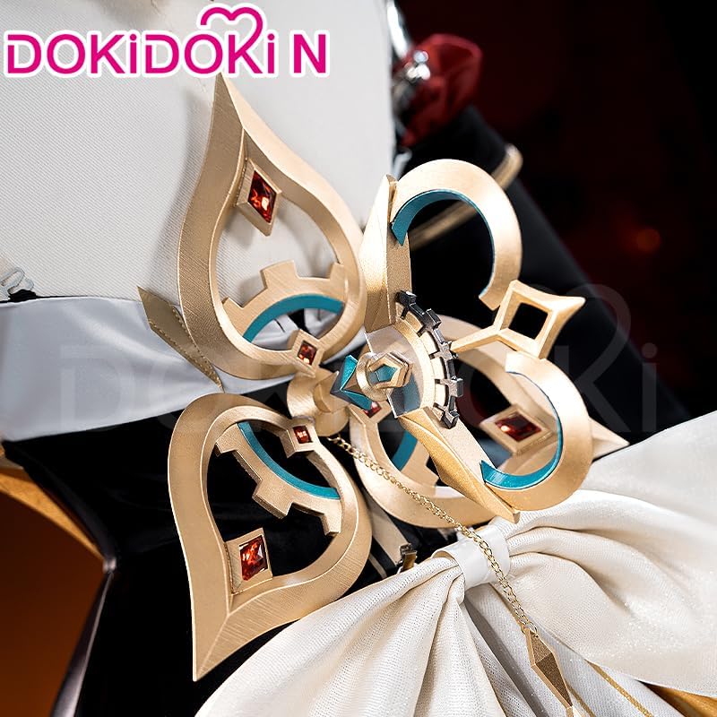 KIRA KIRA Sandrone Cosplay Wind-up Props Costume Accessory Genshin Sandrone Wind-up Key Song of The Welkin Moon Gold Blue
