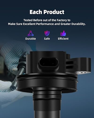 Vista 1722 de ECCPP Bobinas de encendido portátiles de repuesto para automóvil compatibles con Infiniti I30/para Nissan Maxima 3.0L V6 2000-2001 Reemplazo