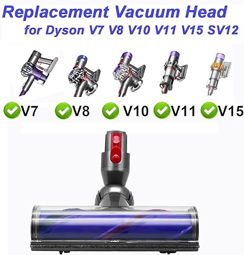 Miniatura 2 de Cabezal de cepillo de accionamiento directo para aspiradora Dyson V7 V8 V10 V11 V15 SV12
