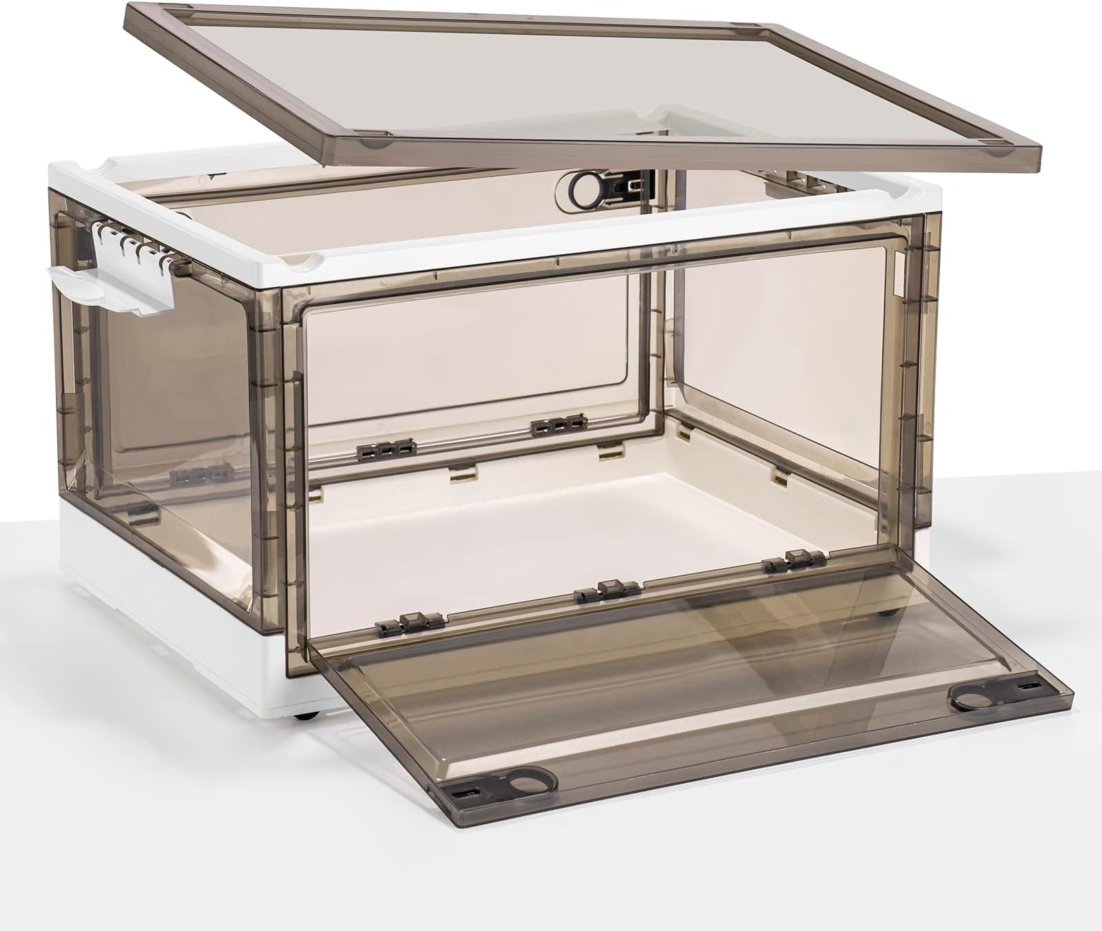 Amazon.com - CroBlissful 3 Pcs 15 x 11 x 8.8 Inches Clear Stackable ...