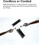 HOTO SNAPBLOQ™ R-A04 Mini Kit d'outils rotatifs sans fil, stylo de gravure puissant 22000 RPM Vitesse variable, 38 Accessoires, Idéal pour 3D Ponçage d'imprimante, polissage, perçage, carving, DIY Artisans et artisans
