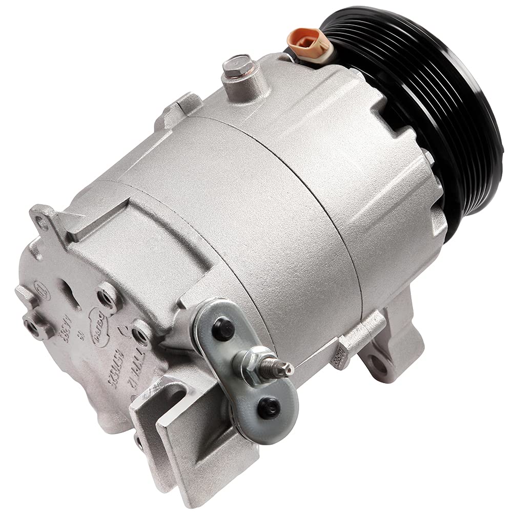ECCPP AC Compressor 2006-2011 for Chevrolet Impala for Malibu for Monte Carlo for Pontiac G6 3.5L 3.9L Fast Cooling AC Compressor with Clutch 6