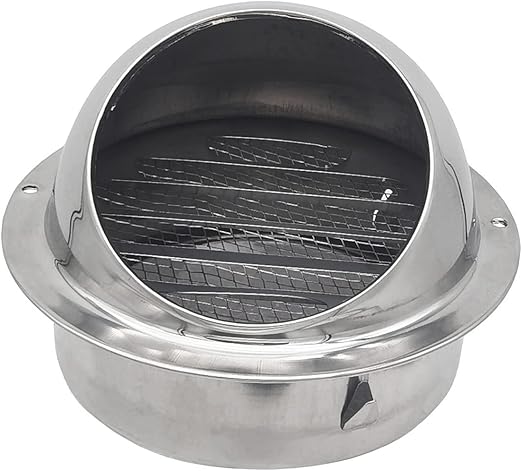 Grille D'aération En Acier Inoxydable De 150 Mm, Grille De Hotte De