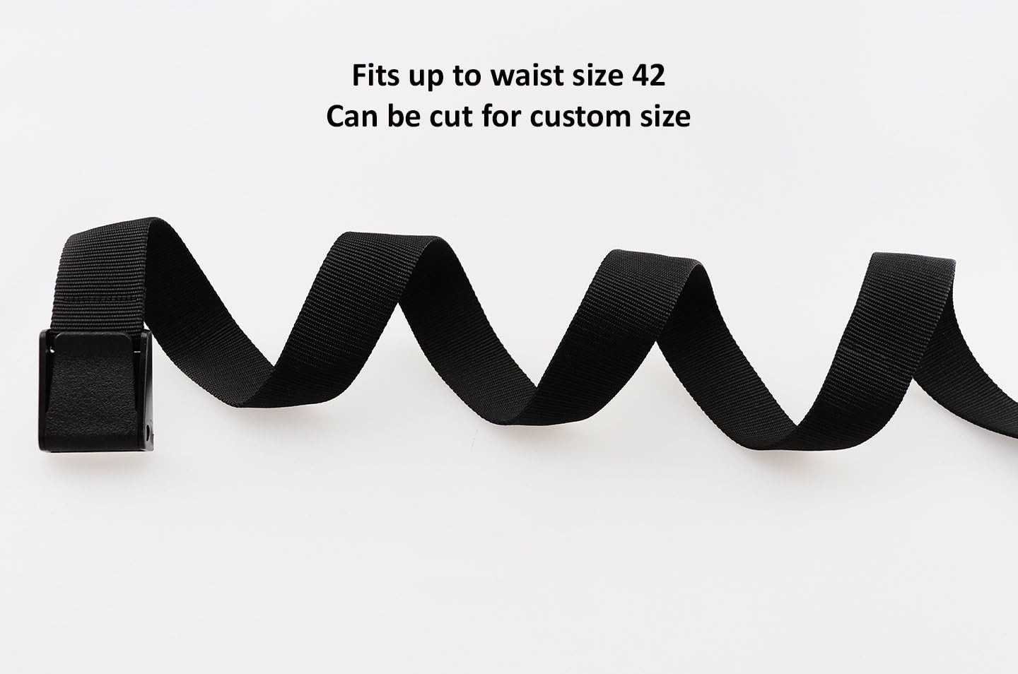 Thomas Bates Titan Durable Outdoor Nylon Web Belt Metal Free