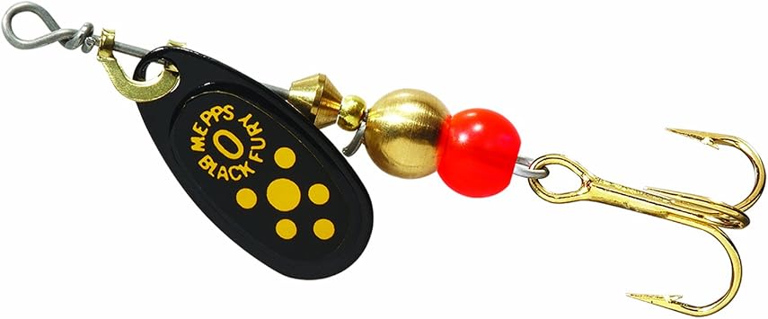 SHELDONS Inc Black Fury - Plain trbl, Yellow dot, 0 BF0 Y