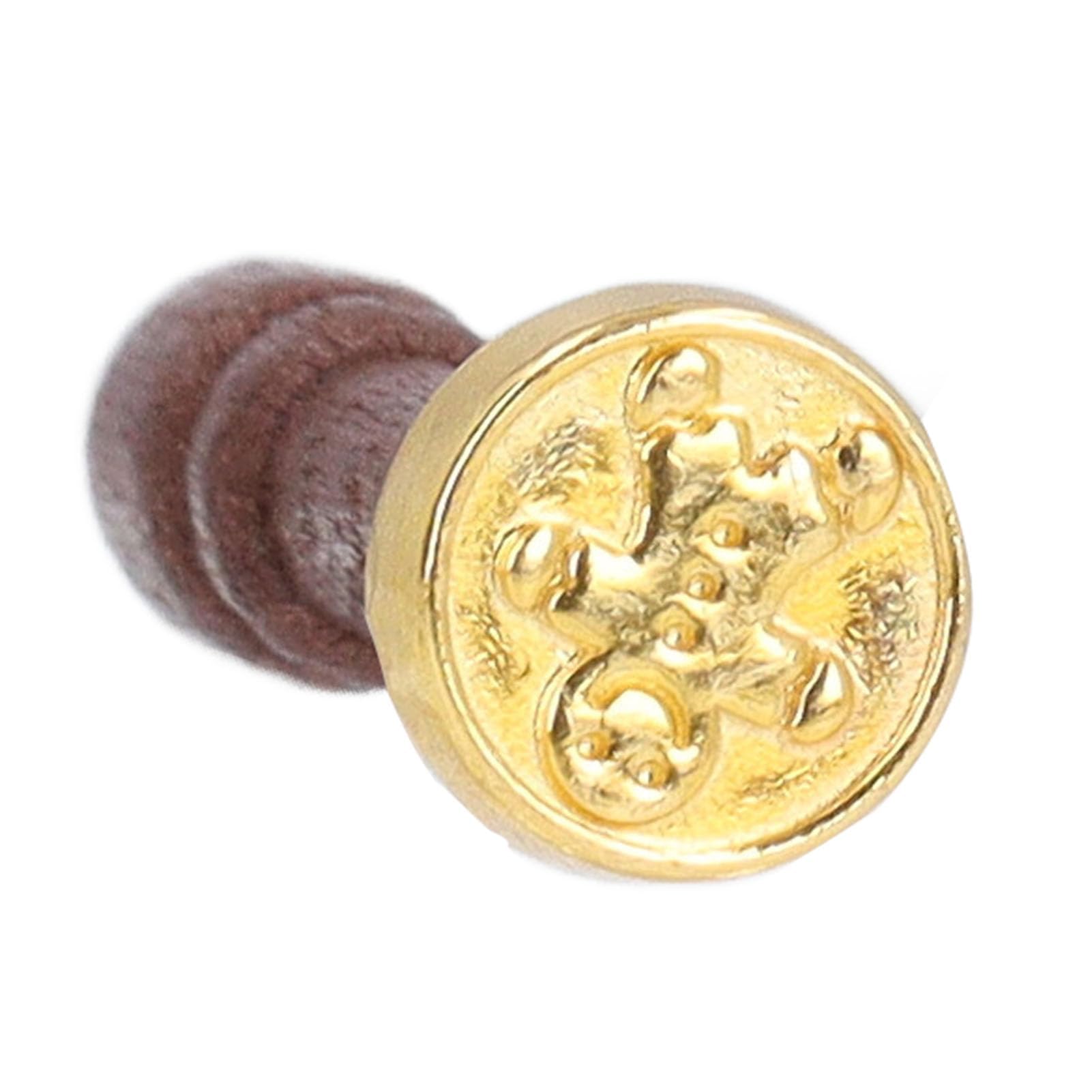 Set di sigilli per ceralacca per casa delle bambole, accessori per casa delle bambole, multiuso, innovativi, squisiti timbri per ceralacca in miniatura (motivo natalizio)