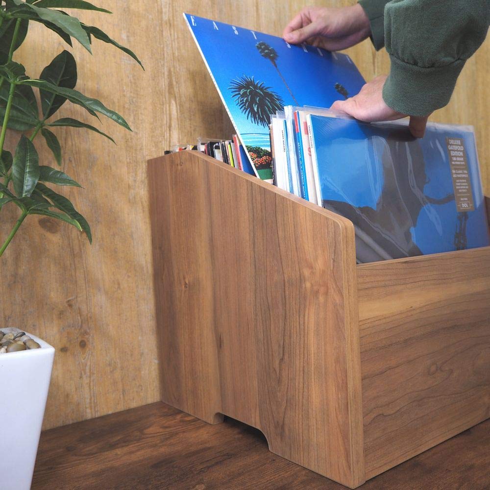 Amazon.co.jp: レコードラック 1マスフェイスタイプ DULPA100