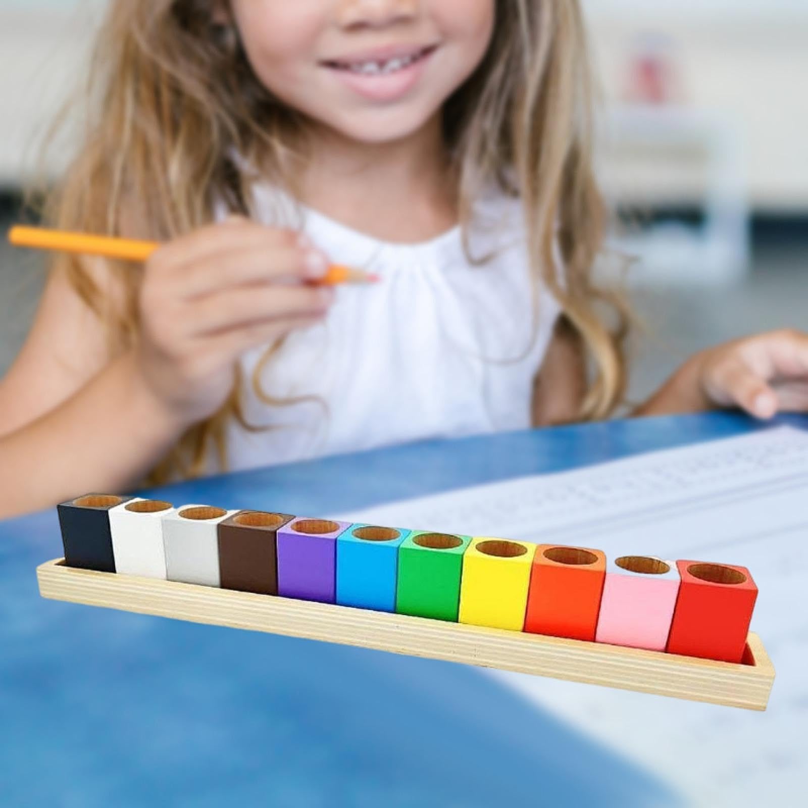 Porta Colorati, Contenitore per Pennarelli per La Classe, per Bambini, per L'organizzazione