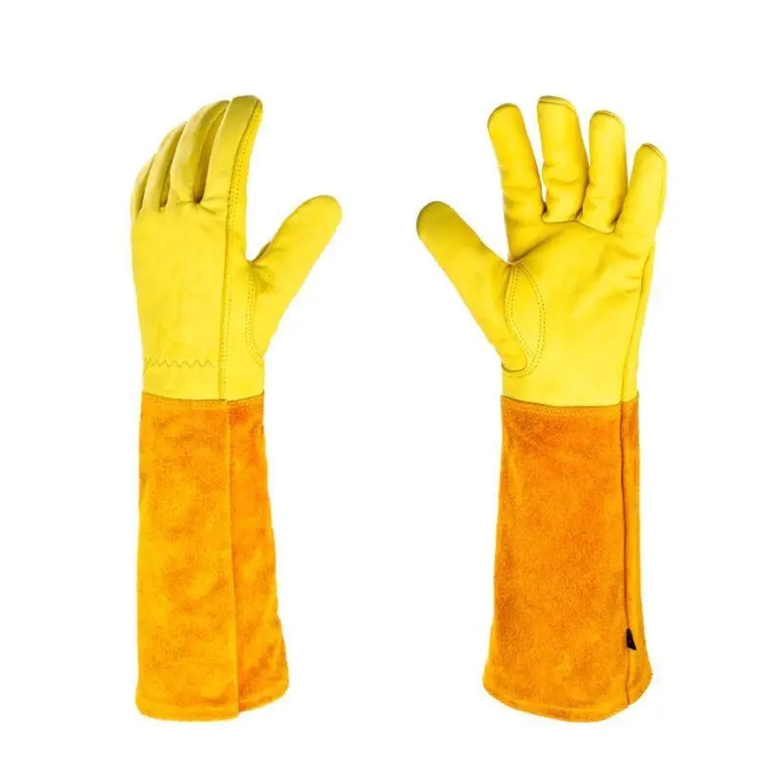 1 paire de gants en cuir respirants Pour Le Jardinage Extérieur