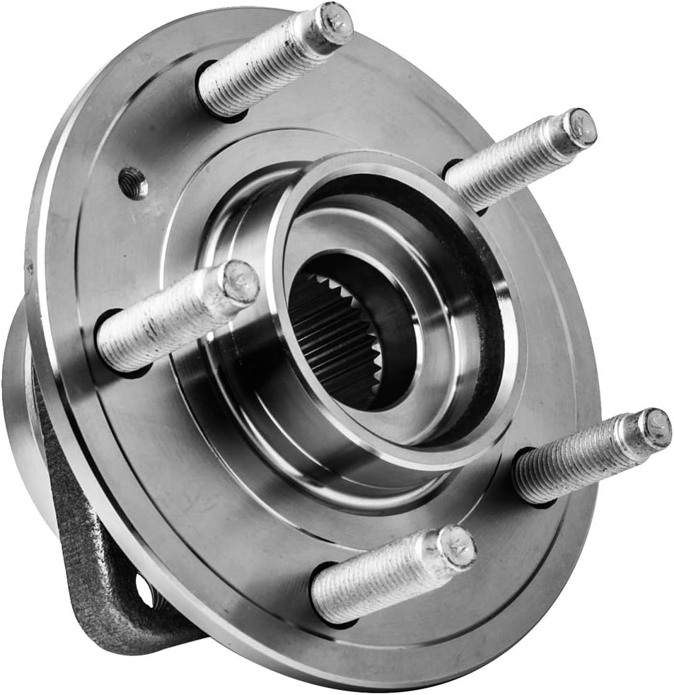 Front Wheel Hub and Bearing Assembly Left or Right Compatible Chevrolet Captiva Sport Equinox Pontiac Torrent Saturn Vue Suzuki XL7 AUQDD 513276 [ 5 Lug W/ABS ]