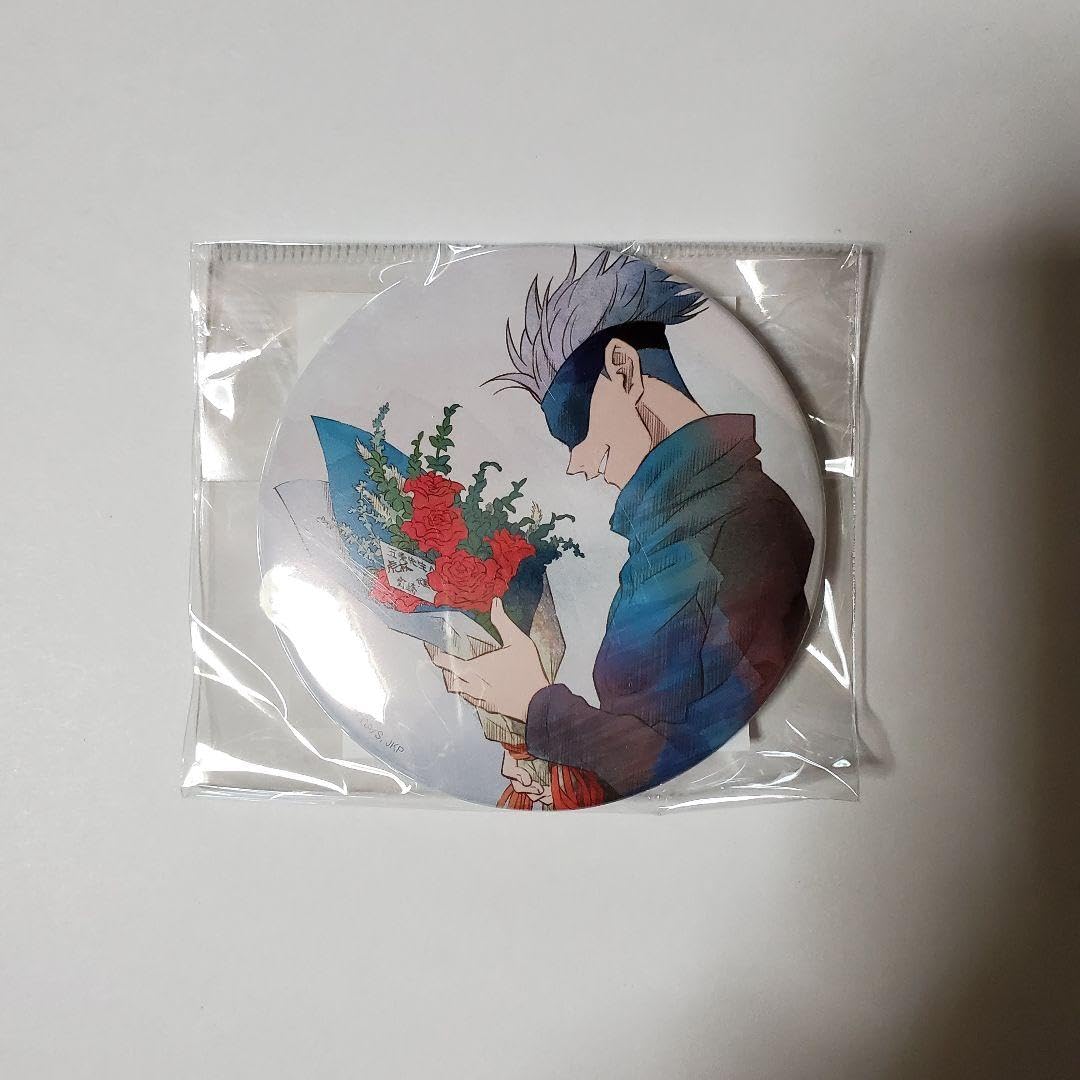 Amazon | 呪術廻戦 MAPPA BIRTHDAY デカ缶バッジ 五条悟 | バッジ  