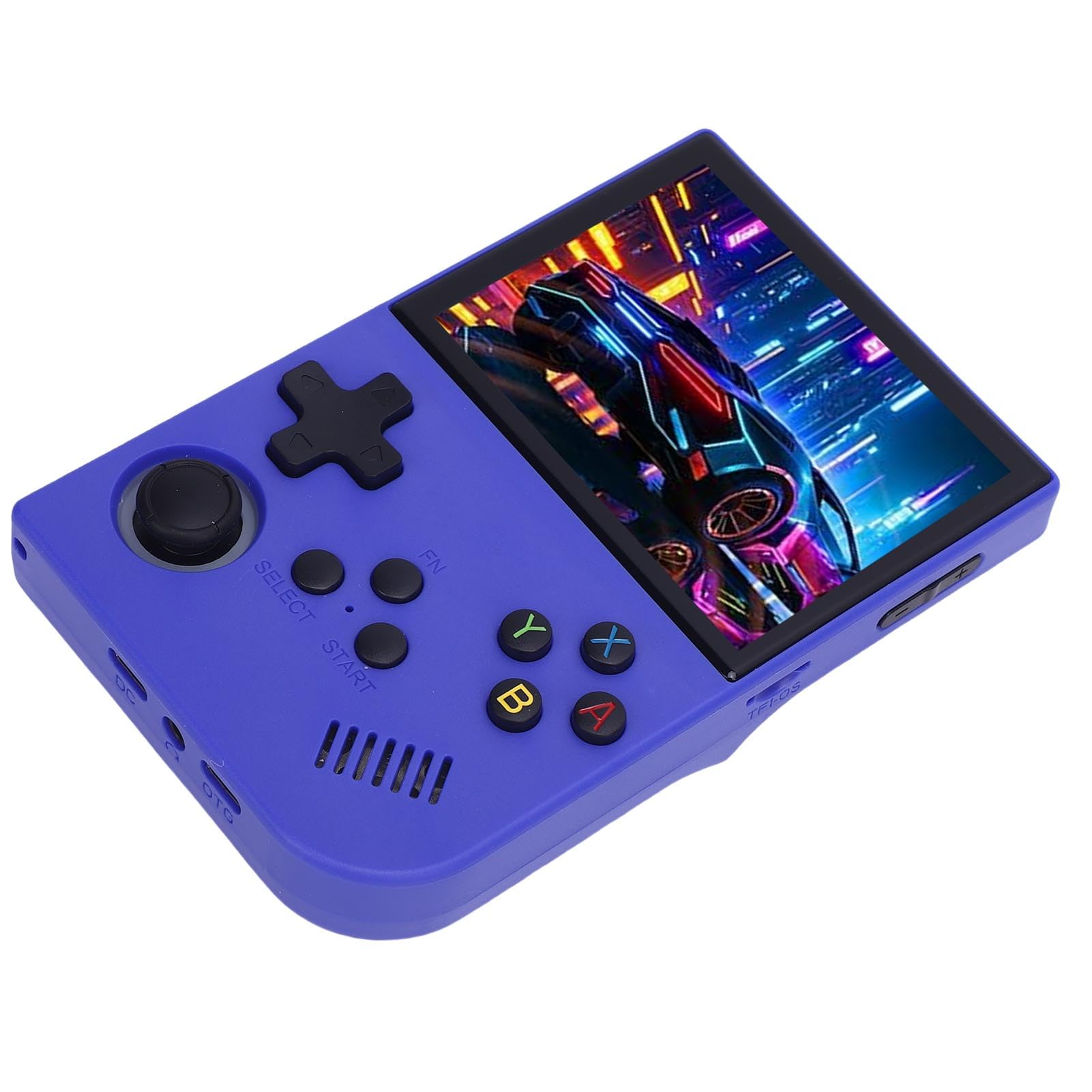 Tonysa Handheld Retro Gaming Console - Ponad 15 000 Wbudowanych Gier, Układ RK3326 z ARM Quad Core CPU, Wyświetlacz HD 3,5 ", Długa żywotność Baterii i Dźwięk Stereo (64G)