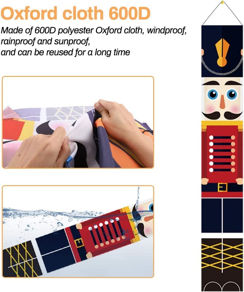 La mejor comparación de Adornos navideños para puerta comprados en linea. 9 Imagen adicional