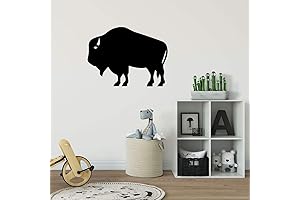 Buffalo Wall Decal: Capture the Spirit of Yellowstone in Your Home