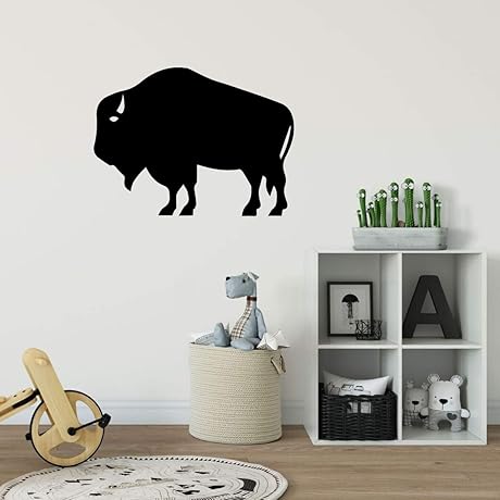 Buffalo Wall Decal: Capture the Spirit of Yellowstone in Your Home