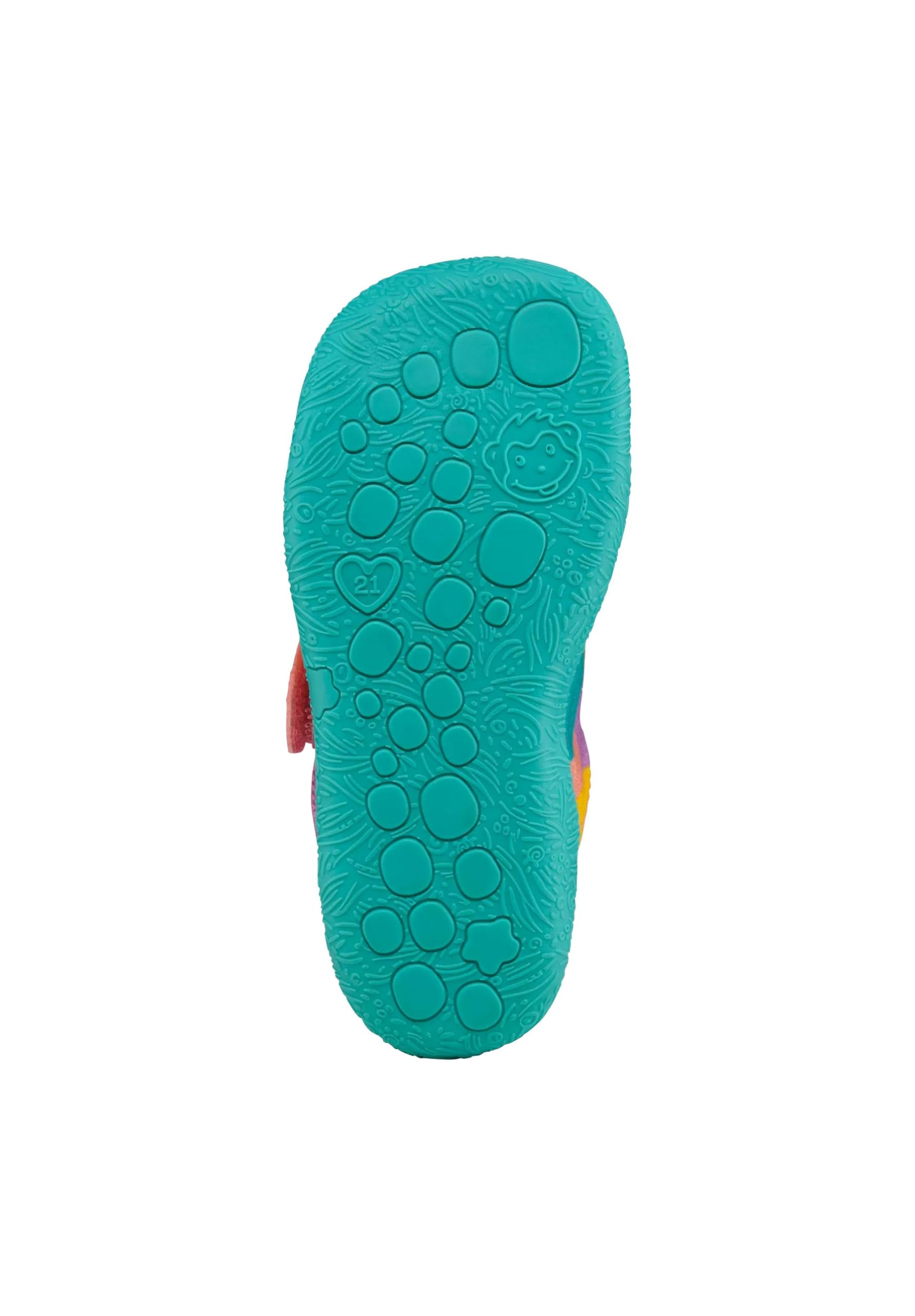 Affenzahn Scarpa Primi Passi Cotone Smally Antiscivolo, con Chiusura a Strappo, Flessibile, Leggero, Taglia 19-25