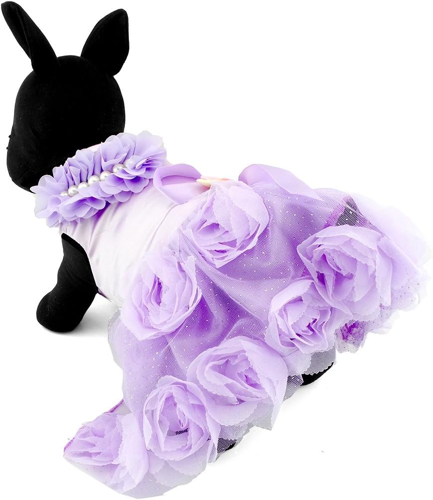 Zunea Princess Pet Dog Puppy Cat Wedding Costume Jamaica | Ubuy
