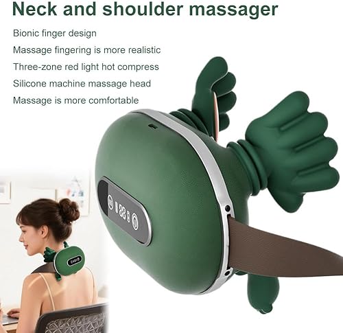 Miniatura 3 de Masajeador inteligente de cuello, cuello y hombro, nuevos masajeadores portátiles de hombro y espalda de mano 2026, masajeador cervical, masajeador