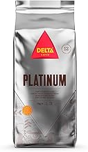 Delta Cafes Platinum Whole Bean Coffee, Portugal, Naturally Roasted Beans, Intense With Crema, 2.2lb, 1 Count