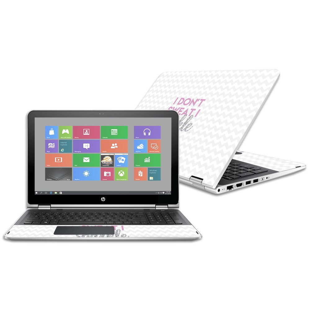 MightySkins Vinyl Skin For HP Chromebook X360 14 (2020) - Through Christ Design, Protective Decal