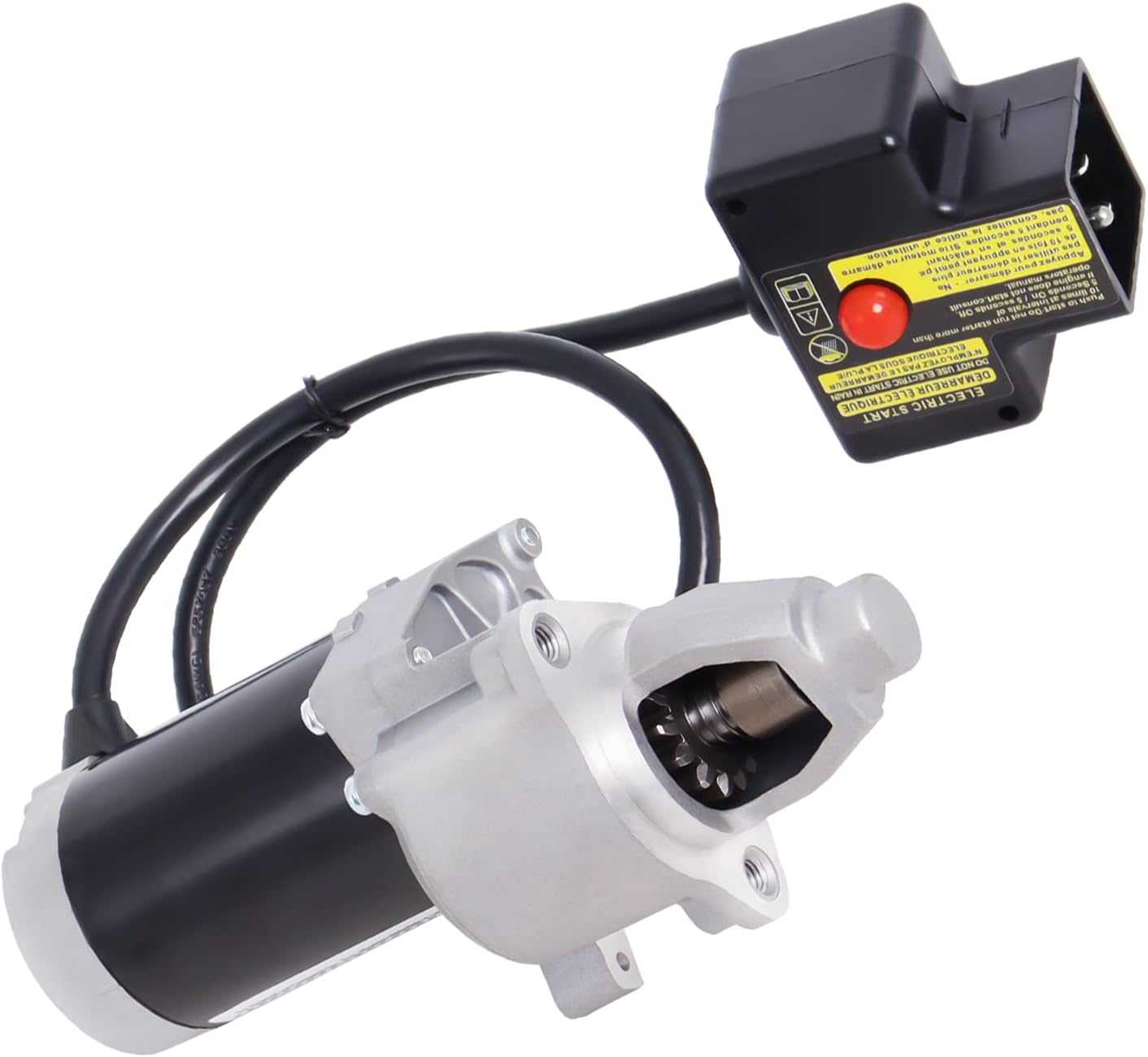 JQ1702 Electric Starter Motor 14 Teeth Compatible with Craftsman and