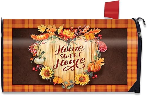 Briarwood Lane Fall Home Sweet Home - Funda para buzón, tamaño estándar