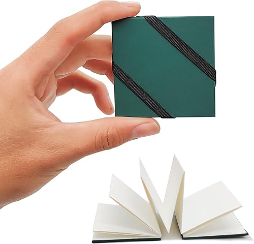 caichuxiye Mini cuaderno de bocetos de acuarela, papel de acuarela para artistas, diseño de órgano, libro de pintura académica plegable, cuadernos