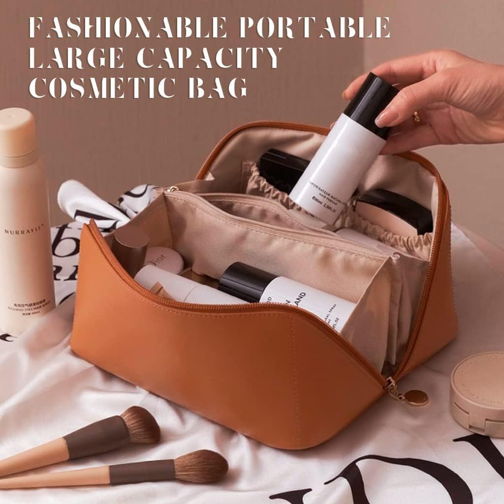 المثالي - اماتير شنطة مستحضرات تجميل للسفر بسعة كبيرة مكياج مت... - view 7