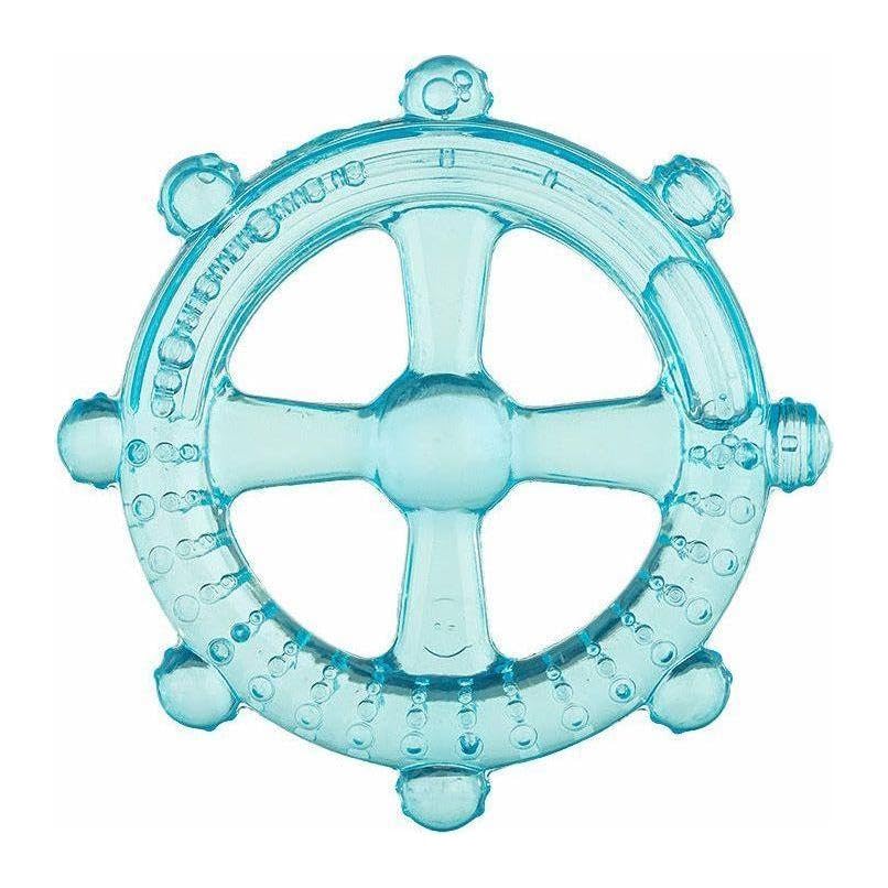 Akuku Water-Filled Teething Toy, Ship's Wheel Design, BPA-Free, 0+ Months, Blue - AKUKU Silicone Silicone Bise Water Cooling