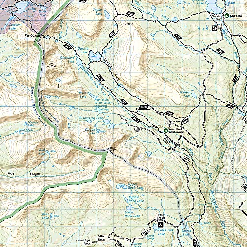 High Uintas Wilderness Map - Image 3