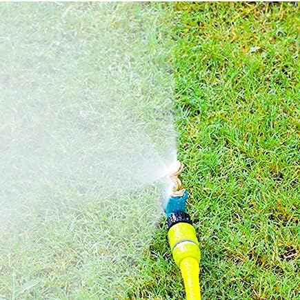 Miniatura 5 de Joywayus Boquilla de pulverización de latón de 12 pulgada NPT macho de 3 agujeros para rociadores de jardín, conector de riego, rociadores de agua,