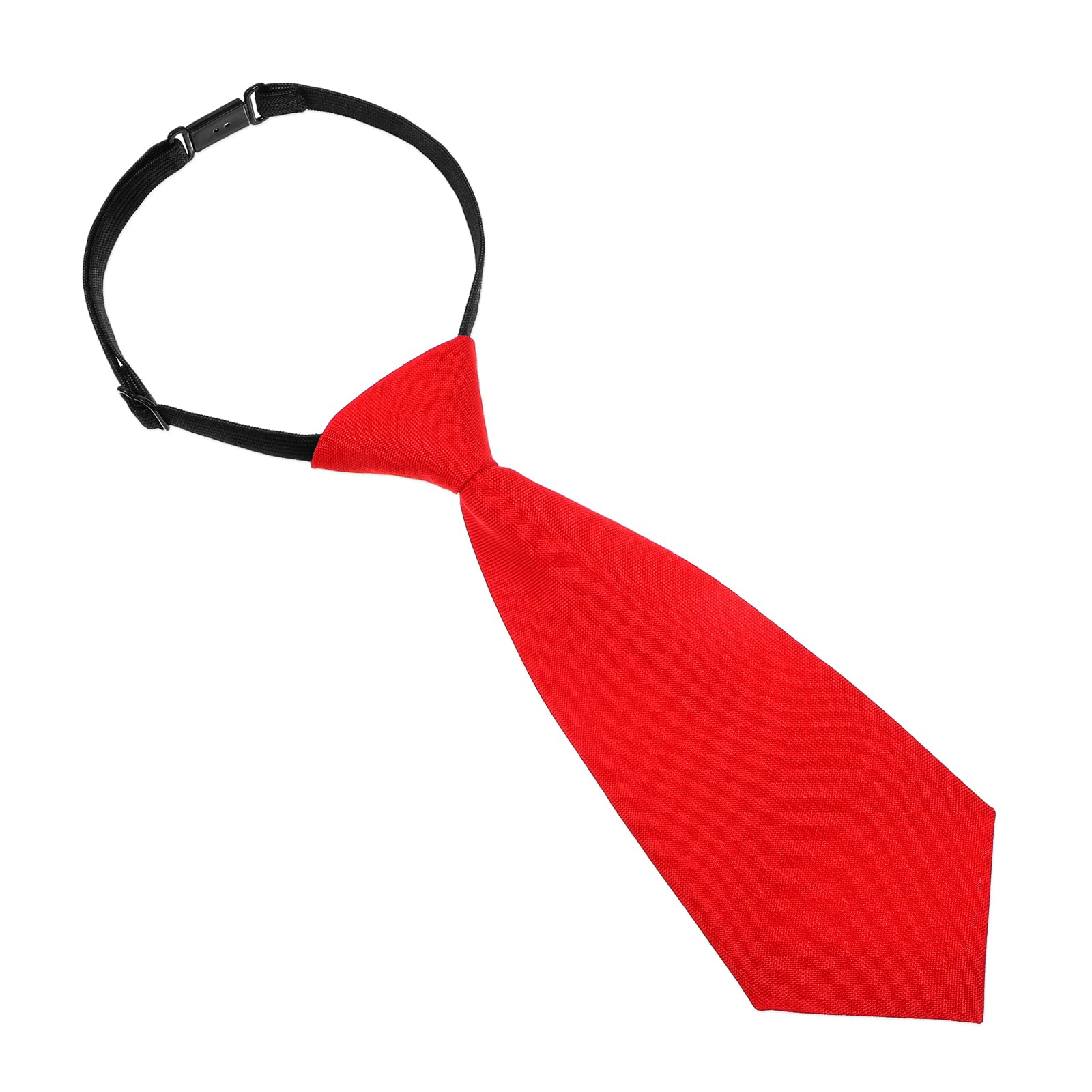 Corbata para niños de 8.6 pulgadas, correa ajustable preatada para el cuello, corbata con clip para niños, formal, boda, graduación, uniforme escolar