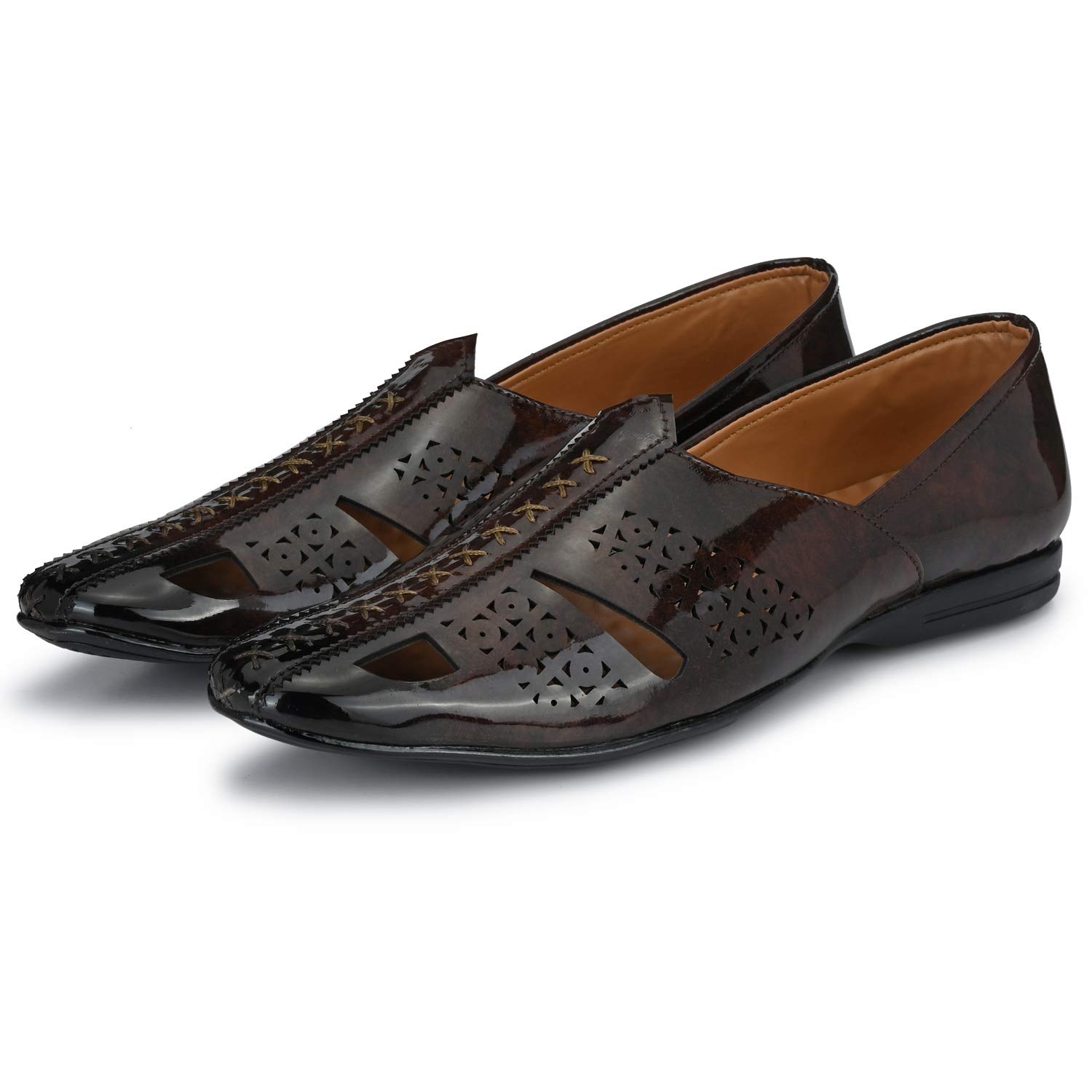 Prolific Mens Casual Loafers Party Shoes (7, Brown) (B083GS2623) Amazon Price History, Amazon Price Tracker