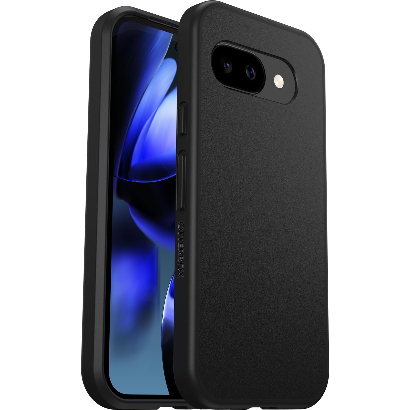 OtterBox React Series Case for Google Pixel 9a, Shockproof, Drop proof, Ultra-Slim, Protective Thin Case, Tested to Military Standard, Black