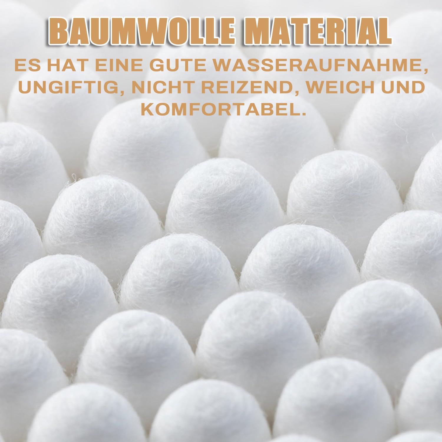 300 sztuk długich drewnianych uchwytów wacików do czyszczenia, 15 cm, patyczki higieniczne dla zwierząt domowych do usuwania zanieczyszczeń z oczu i nosa, długie patyczki do aparatu