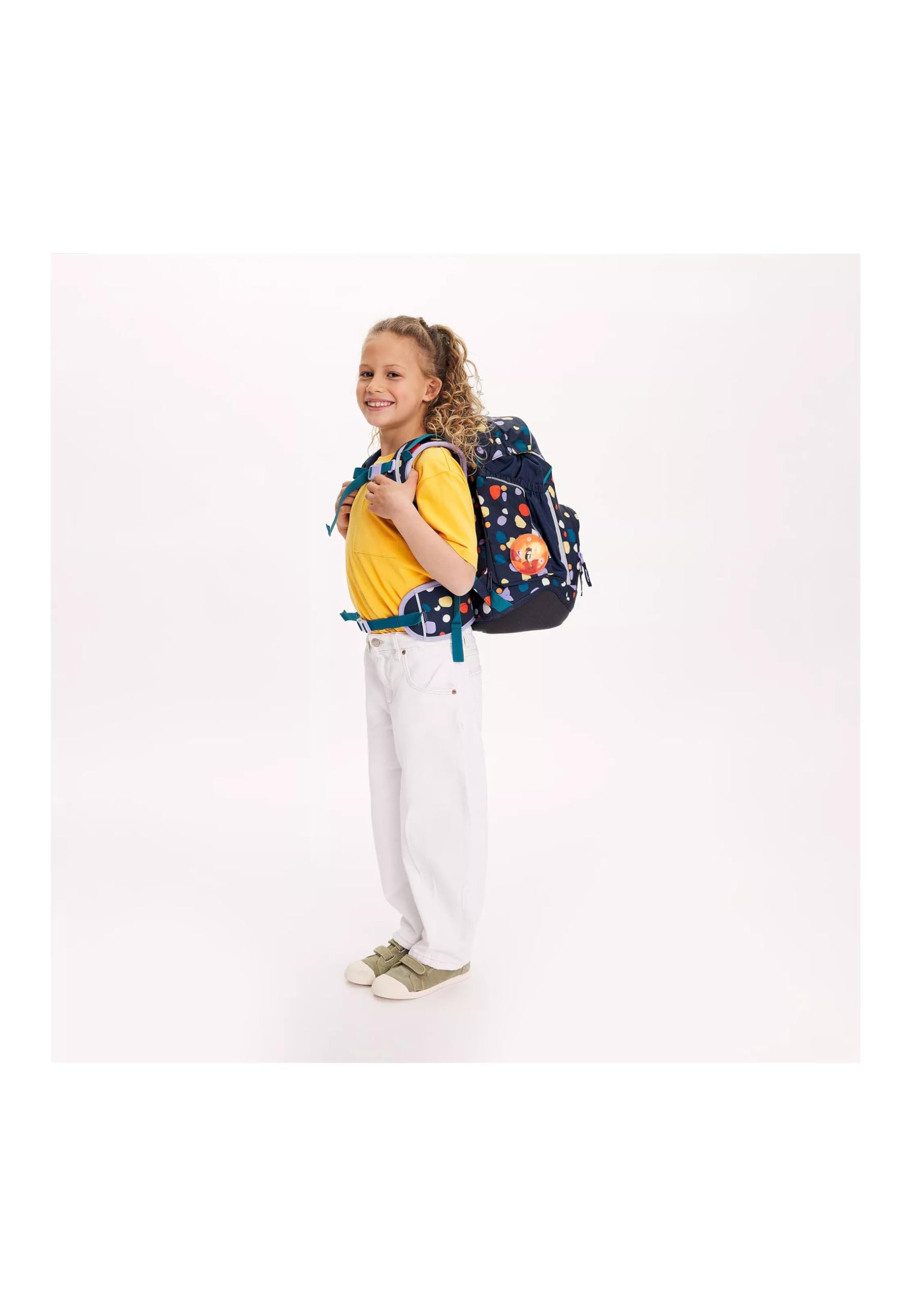ergobag Pack Set ergonomischer Schulrucksack flexibel 6-teilig Set 1. Klasse Grundschule für Mädchen und Jungen